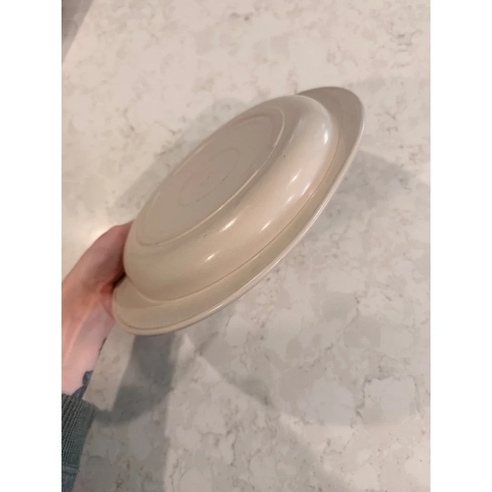 Vintage Tupperware Ultra 21 Casserole Dish Set 1 Qt 1L Almond Beige 1722-1 Lid